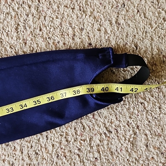 Gucci Dark Blue Black Band Zip Up Pant Slacks Leggings Tights Sz. 40 - Picture 12 of 13